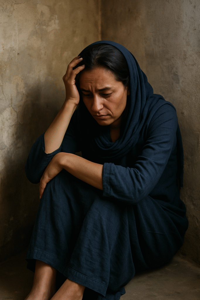 صورة لمريضة نفسيه تم تعافيها بشكل جيد